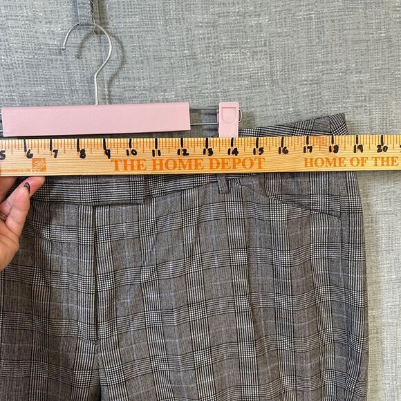 Brooks Brothers Caroline Fit Glen Plaid Check Dress Pants Work Trousers Size 16 - Picture 4 of 10